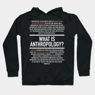 Anthropology Defined - Anthropologist Hoodie